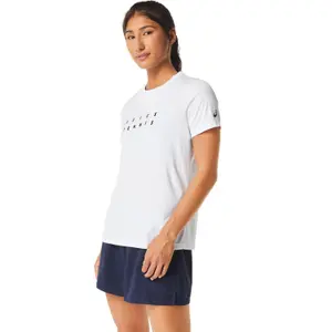 Camiseta gráfica court mujer Asics image-2