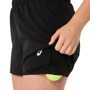 Women's 2-in-1 shorts Asics Court image-5
