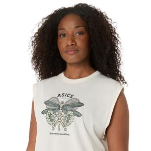 T-shirt sans manches femme Asics Game Graphic image-5