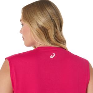 T-shirt da donna senza maniche Asics Game Graphic image-6