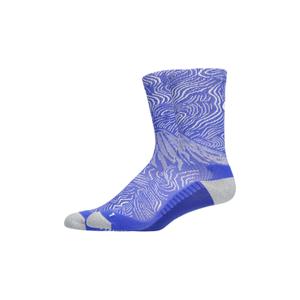 Graphic patterned knee-high socks Asics Fujitrail image-1