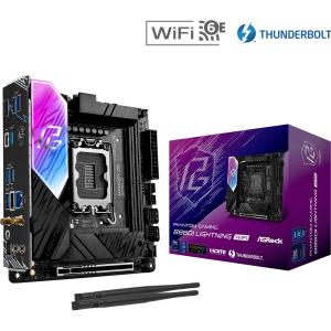 Carte mère ASRock Phantom Gaming B860I Lightning WiFi (Intel LGA 1851) Mini ITX image-0