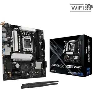 Bundkort ASRock B860M-X Gen5 WiFi (Intel LGA 1851) Micro ATX
