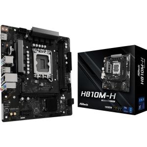 Carte mère ASRock H810M-H (Intel LGA 1851) Micro ATX image-0