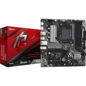 Motherboard ASRock B550M Phantom Gaming 4 (AM4) Micro ATX image-2