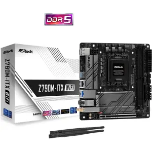 Carte mère ASRock Z790M-ITX WiFi DDR5 (Intel LGA 1700) Mini ITX