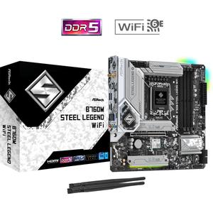 Carte mère ASRock B760M Steel Legend WiFi DDR5 (Intel LGA 1700) Micro ATX image-2