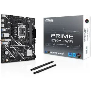 Bundkort ASUS Prime B760M-F WiFi (Intel LGA1700) Micro ATX