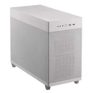 Boîtier PC sans alimentation ASUS Prime AP201 Blanc - mT/Sans Alim/MATX image-0