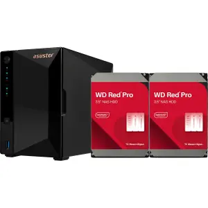 Server NAS ASUSTOR Drivestor 2 Pro Gen2 AS-3302T WD Red Pro