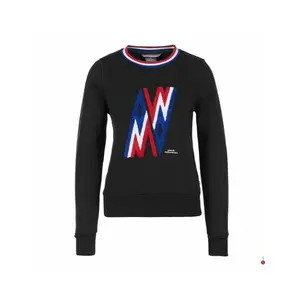 Pulôver feminino da tripulação de velo do pescoço Peak Mountain Atamine image-0