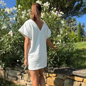 Short Vintage Dress for Women Atelier Dune Sixties Summer image-3