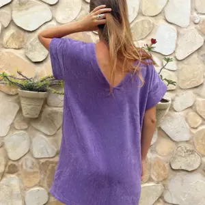 Short Vintage Dress for Women Atelier Dune Sixties Summer image-3
