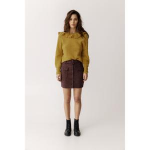 Short skirt buttoned in front of woman Atelier Rêve Irelise image-0