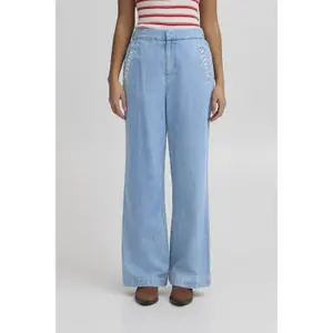 Women's Trousers Atelier Rêve Tawny image-5
