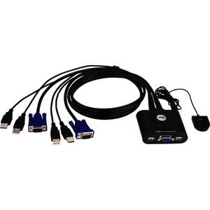 Switch KVM VGA/USB Multiplateforme Aten CS22U