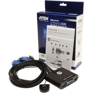 Switch KVM VGA/USB Multiplateforme Aten CS22U image-3