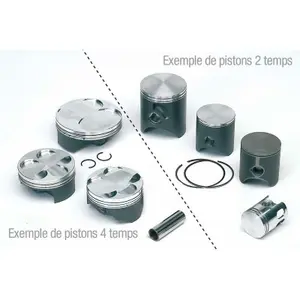 Piston Motor Cast Athena Kawasaki Kx 125 image-0
