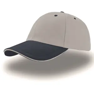 Baseball Kappe mit 6 Panels Atlantis Headwear Liberty Sandwich image-2