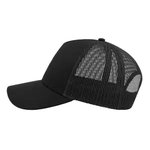 Cotton trucker cap Atlantis Headwear Rapper image-2