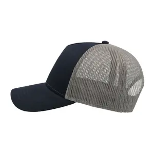 Cotton trucker cap Atlantis Headwear Rapper image-2