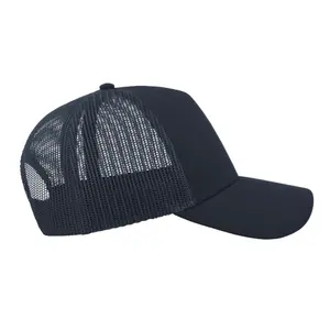 Cotton trucker cap Atlantis Headwear Rapper image-2