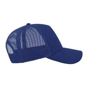 Cotton trucker cap Atlantis Headwear Rapper image-1