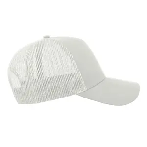 Cotton trucker cap Atlantis Headwear Rapper image-1