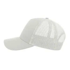 Cotton trucker cap Atlantis Headwear Rapper image-2
