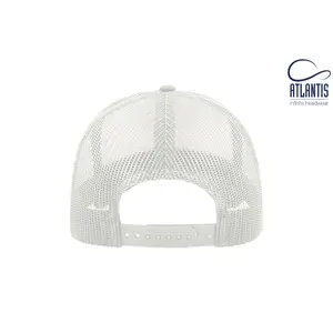 Cotton trucker cap Atlantis Headwear Rapper image-3