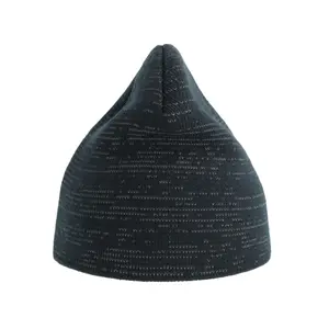 Recycled polyester beanie Atlantis Headwear Shine image-2