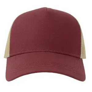 Cotton trucker cap Atlantis Headwear Rapper-S image-1