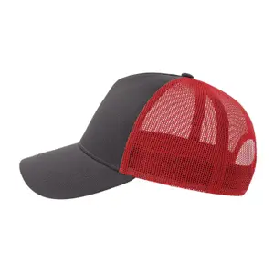 Cotton trucker cap Atlantis Headwear Rapper-S image-2