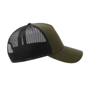 Cotton trucker cap Atlantis Headwear Rapper-S image-1