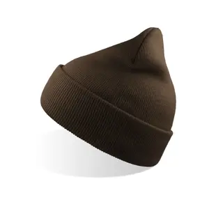 Recycled polyester beanie Atlantis Headwear Wind S image-1