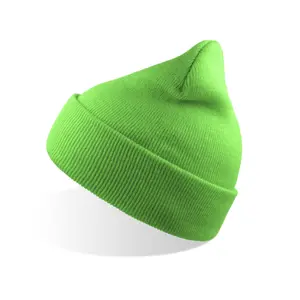 Recycled polyester beanie Atlantis Headwear Wind S image-1