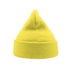 Recycled polyester beanie Atlantis Headwear Wind S image-2