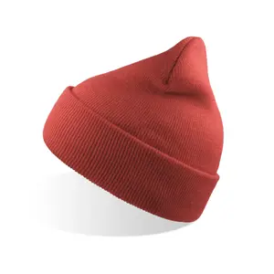 Recycled polyester beanie Atlantis Headwear Wind S image-1