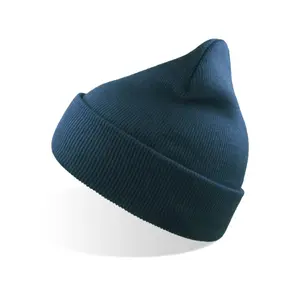 Recycled polyester beanie Atlantis Headwear Wind S image-1
