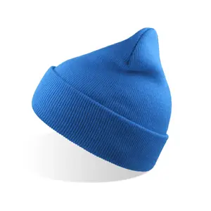 Recycled polyester beanie Atlantis Headwear Wind S image-1
