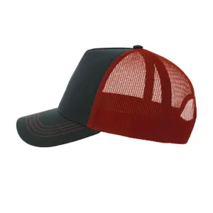 Trucker cap Atlantis Headwear Rapper Canvas-S image-2