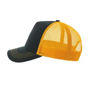 Trucker cap Atlantis Headwear Rapper Canvas-S image-2