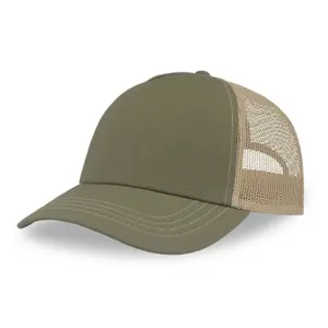 Trucker cap Atlantis Headwear Rapper Canvas-S image-0