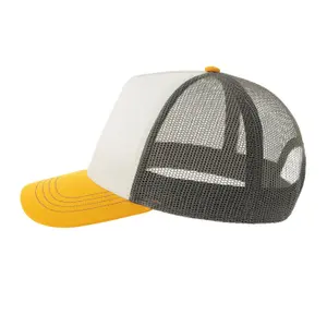 Trucker cap Atlantis Headwear Rapper Canvas-S image-2