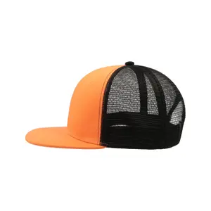 Gorra snapback estilo camionero Atlantis Headwear Mesh-S image-1