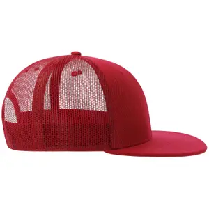 Gorra snapback estilo camionero Atlantis Headwear Mesh-S image-2