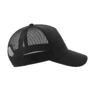 Faux suede trucker cap Atlantis Headwear RAPPER-S image-2