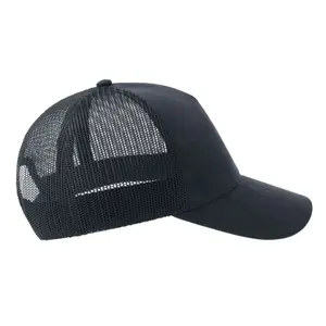 Faux suede trucker cap Atlantis Headwear RAPPER-S image-2