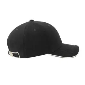 Baseballkasket med 6 paneer Atlantis Headwear Pilot Piping Sandwich-S image-2