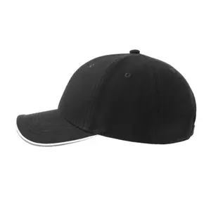 Baseballkasket med 6 paneer Atlantis Headwear Pilot Piping Sandwich-S image-1